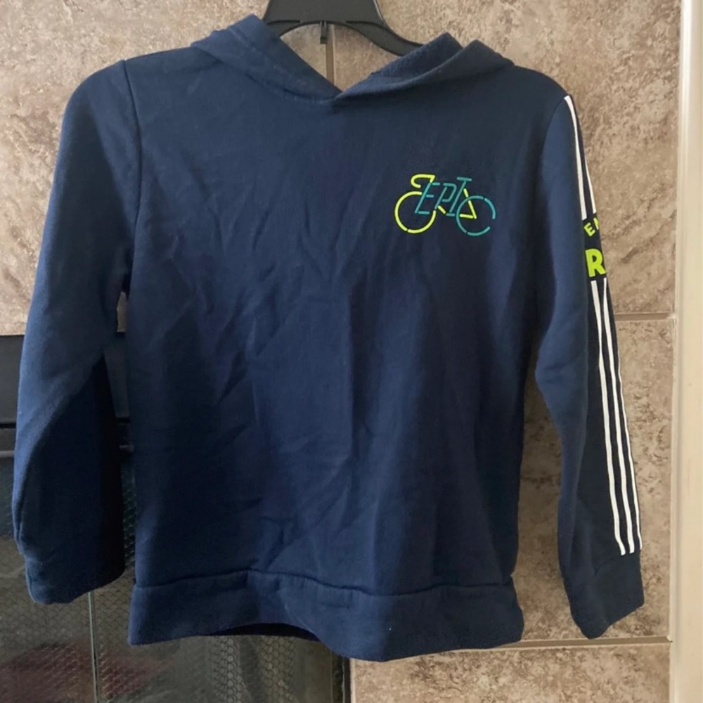 Kid Boy hoodie bike themed